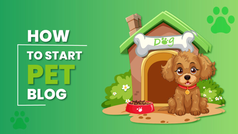 Start a Pet Blog