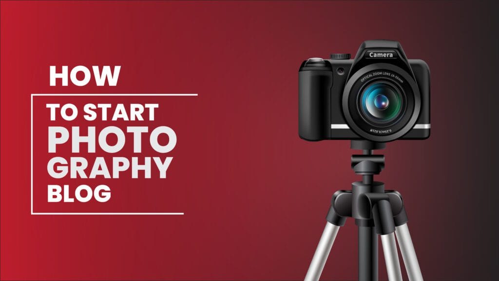 start a photography blog