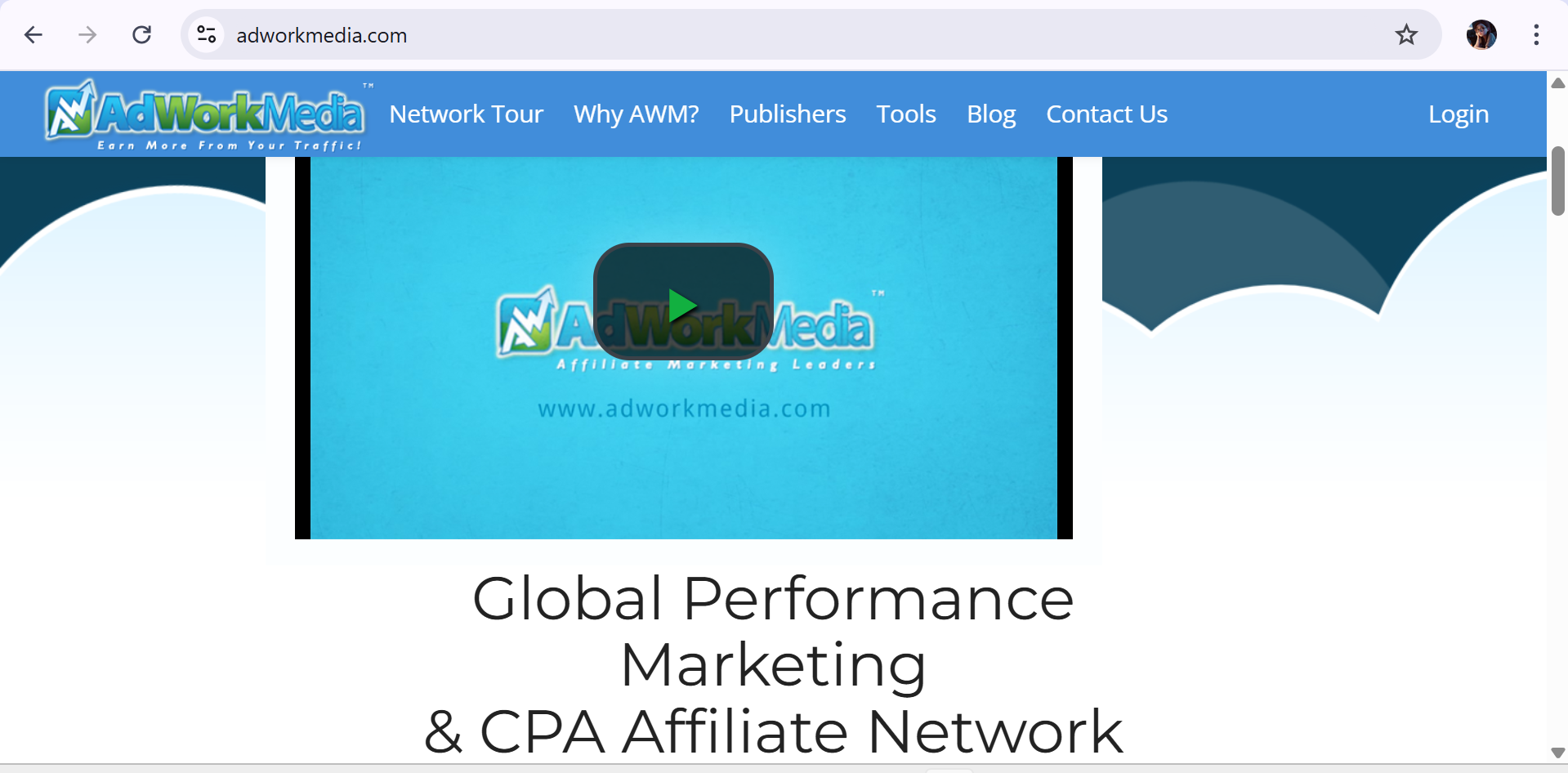 AdWork Media BEst Cpa affiliate program for beginner