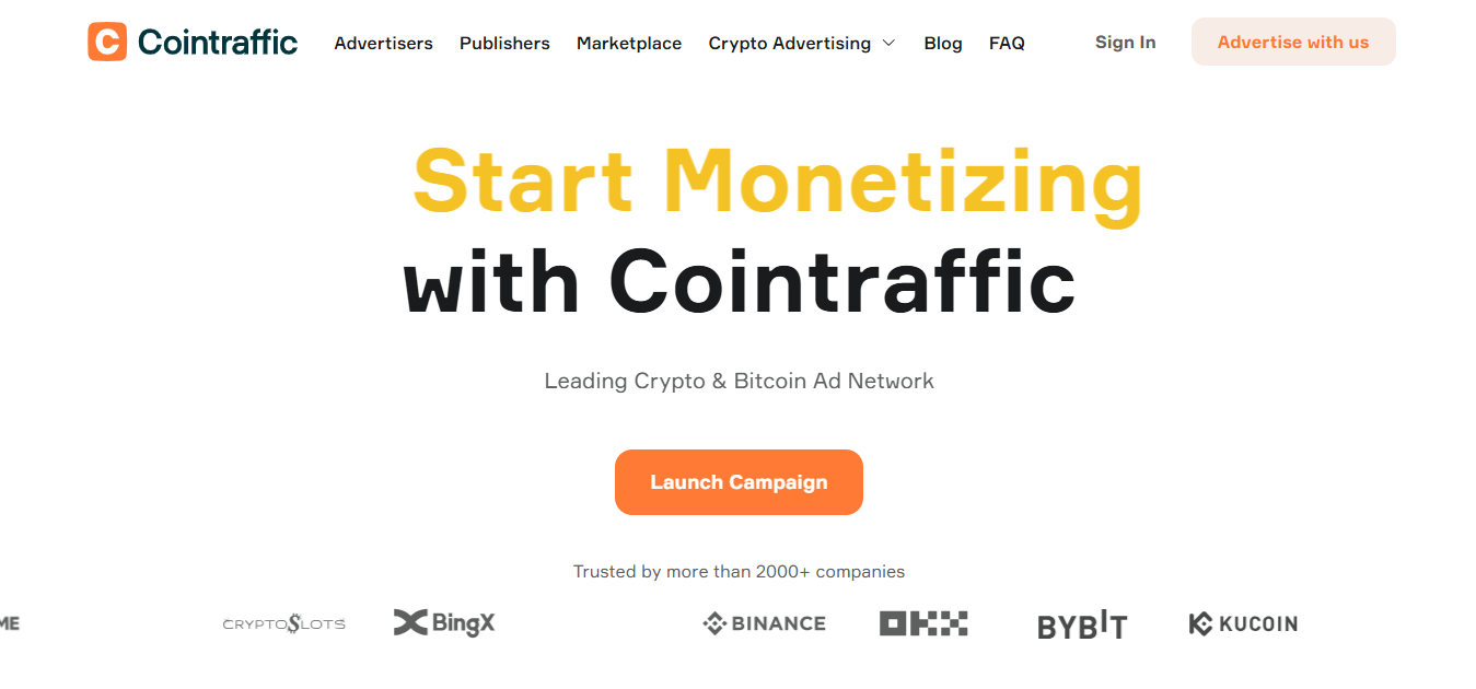 Coin Traffic Advertising