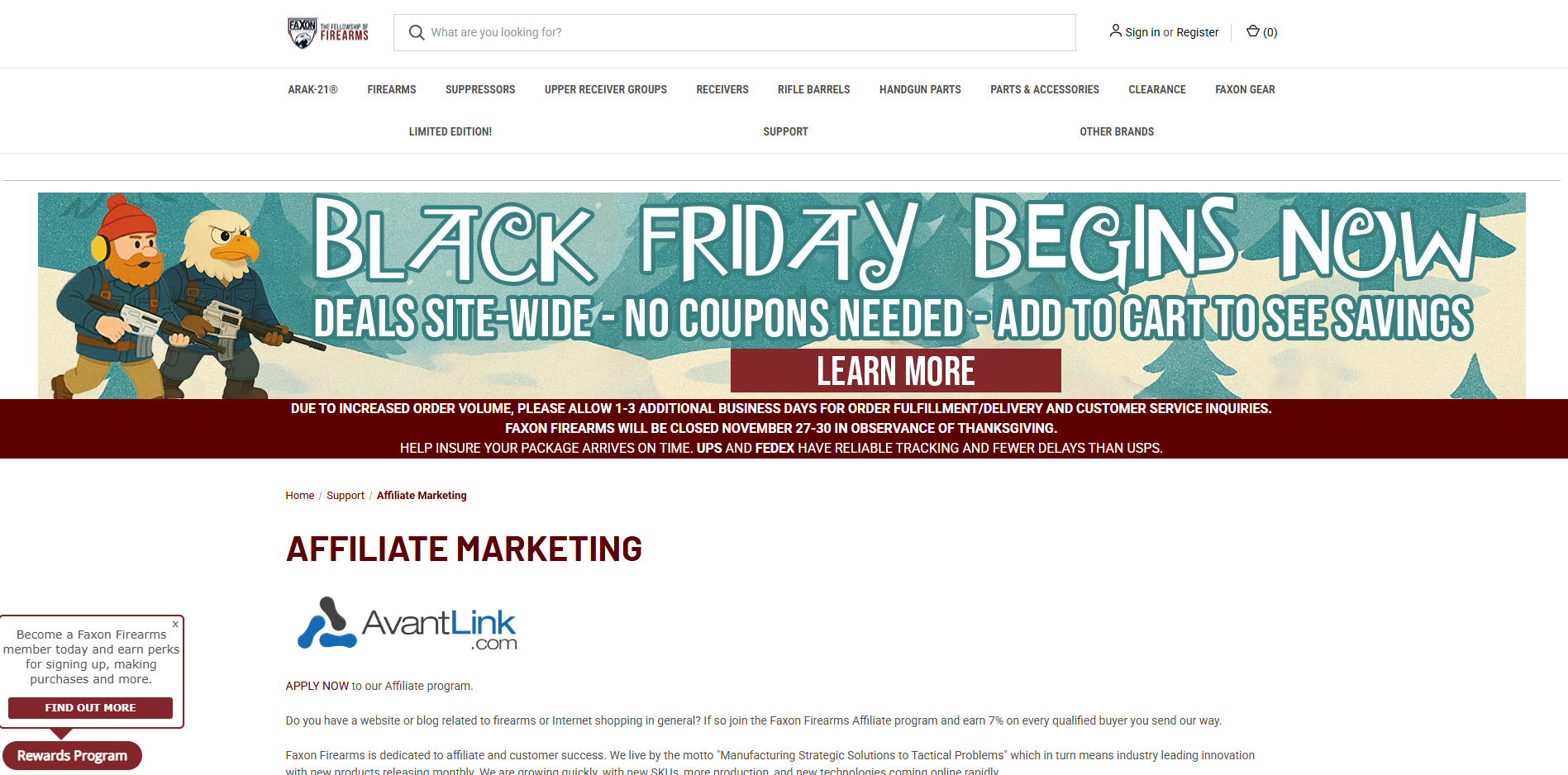  Best Guns Affiliate Programs