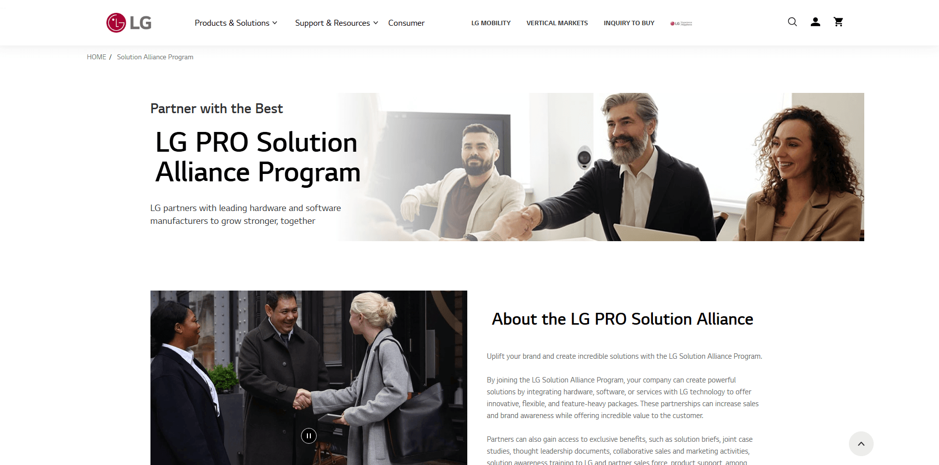 LG Electronics Affiliate program