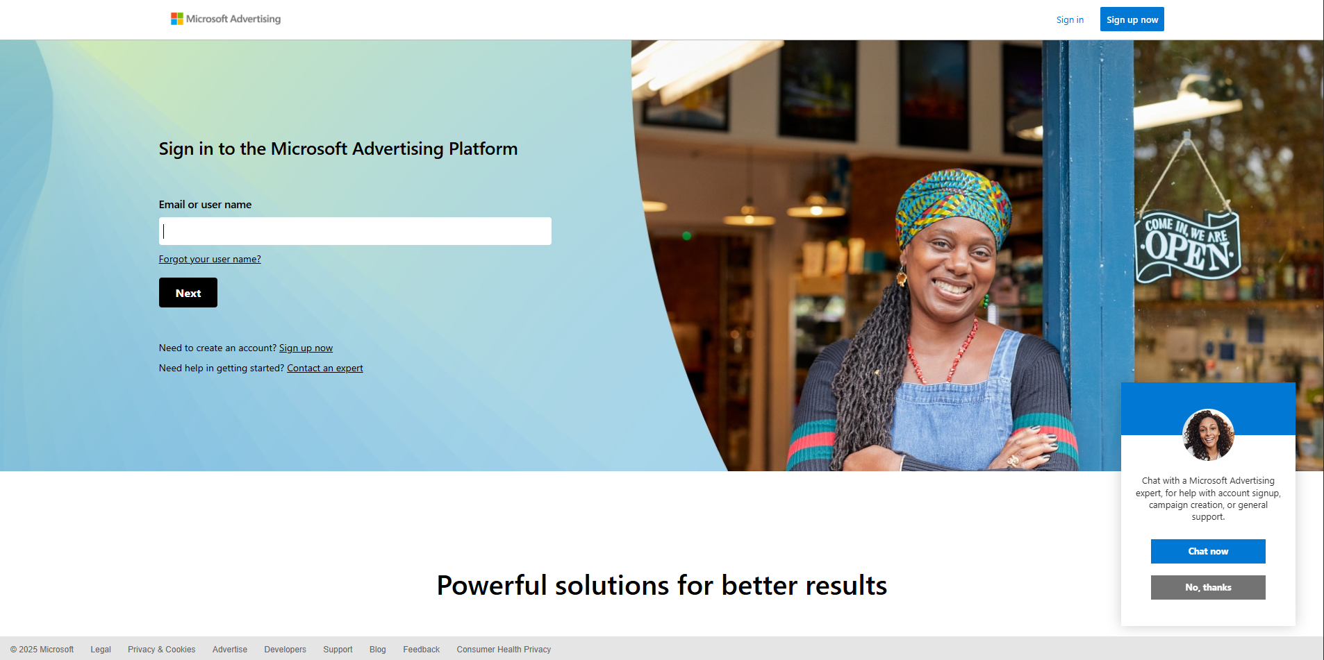 Microsoft ads