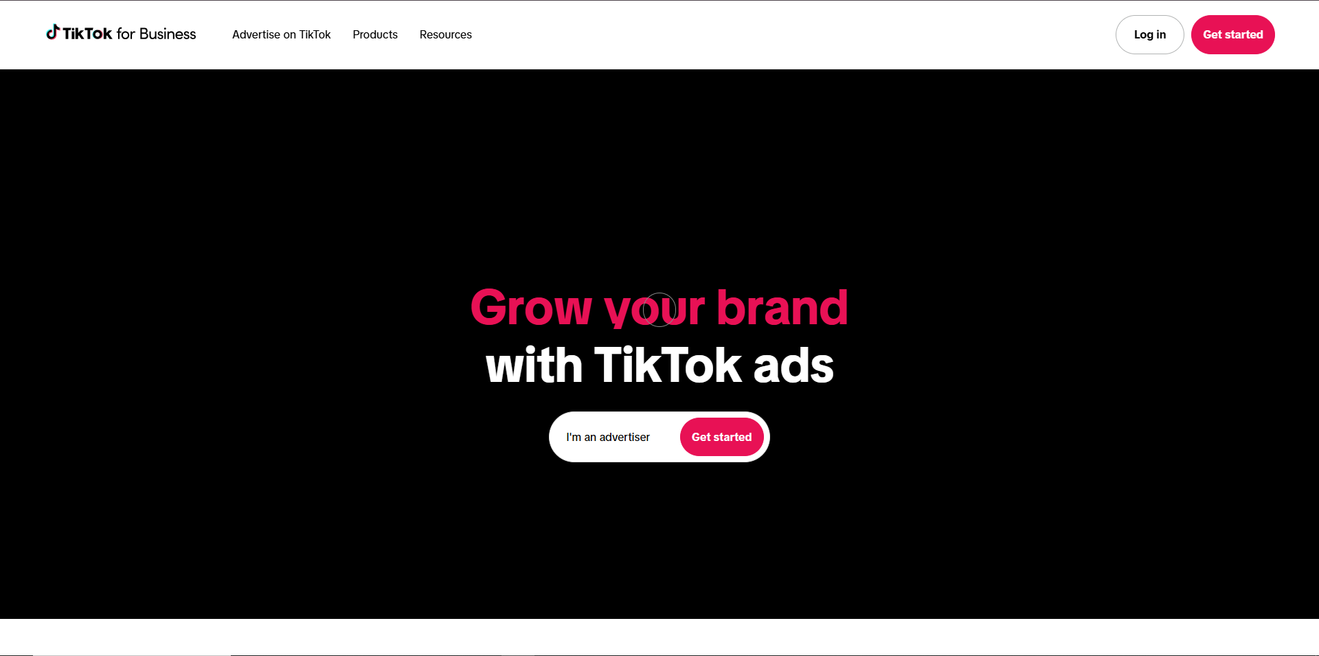 Tik tok ads