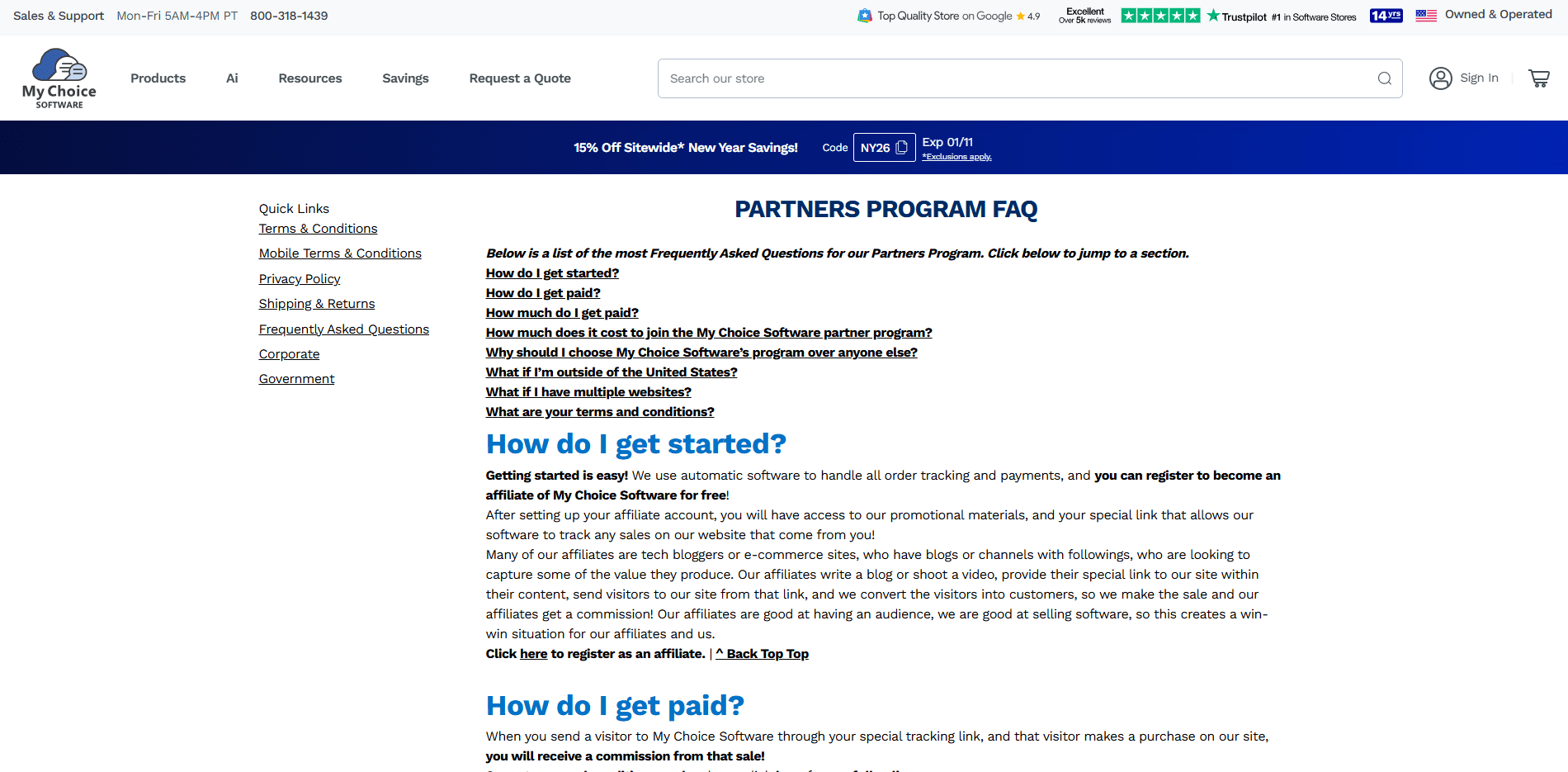 MyChoice Affiliate Program