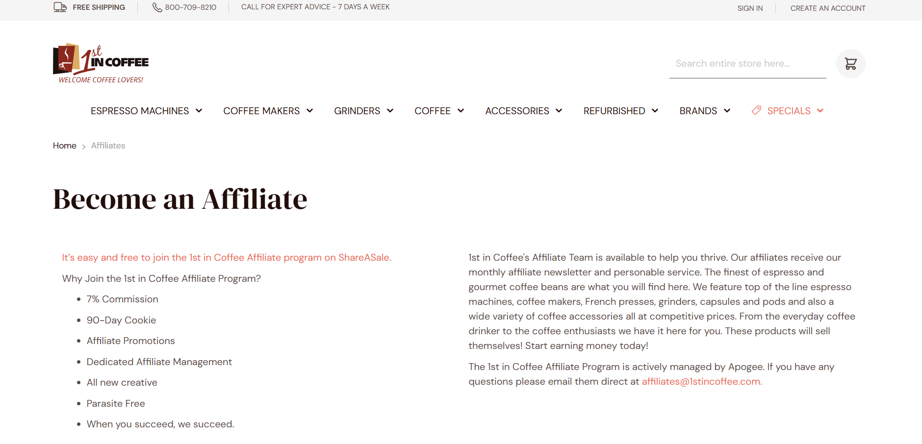 Best Coffee Affiliate Programs