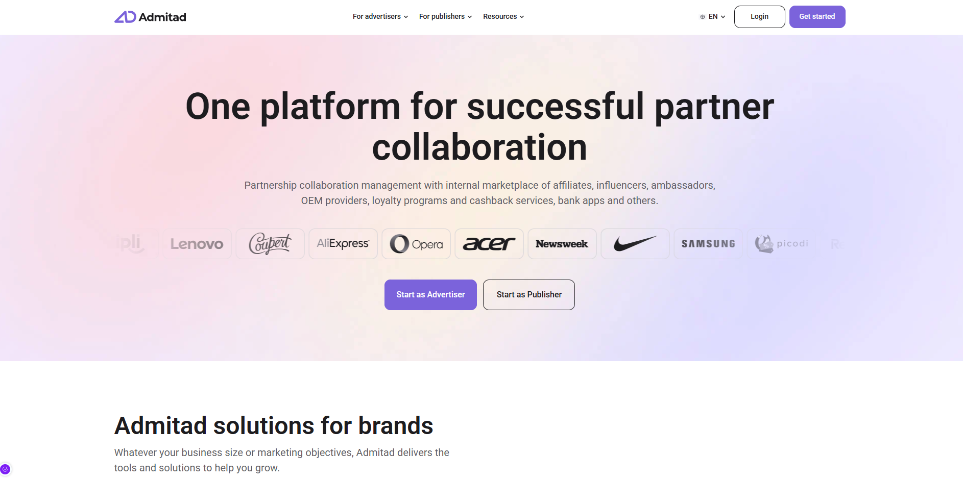 Admitad Affiliate Program