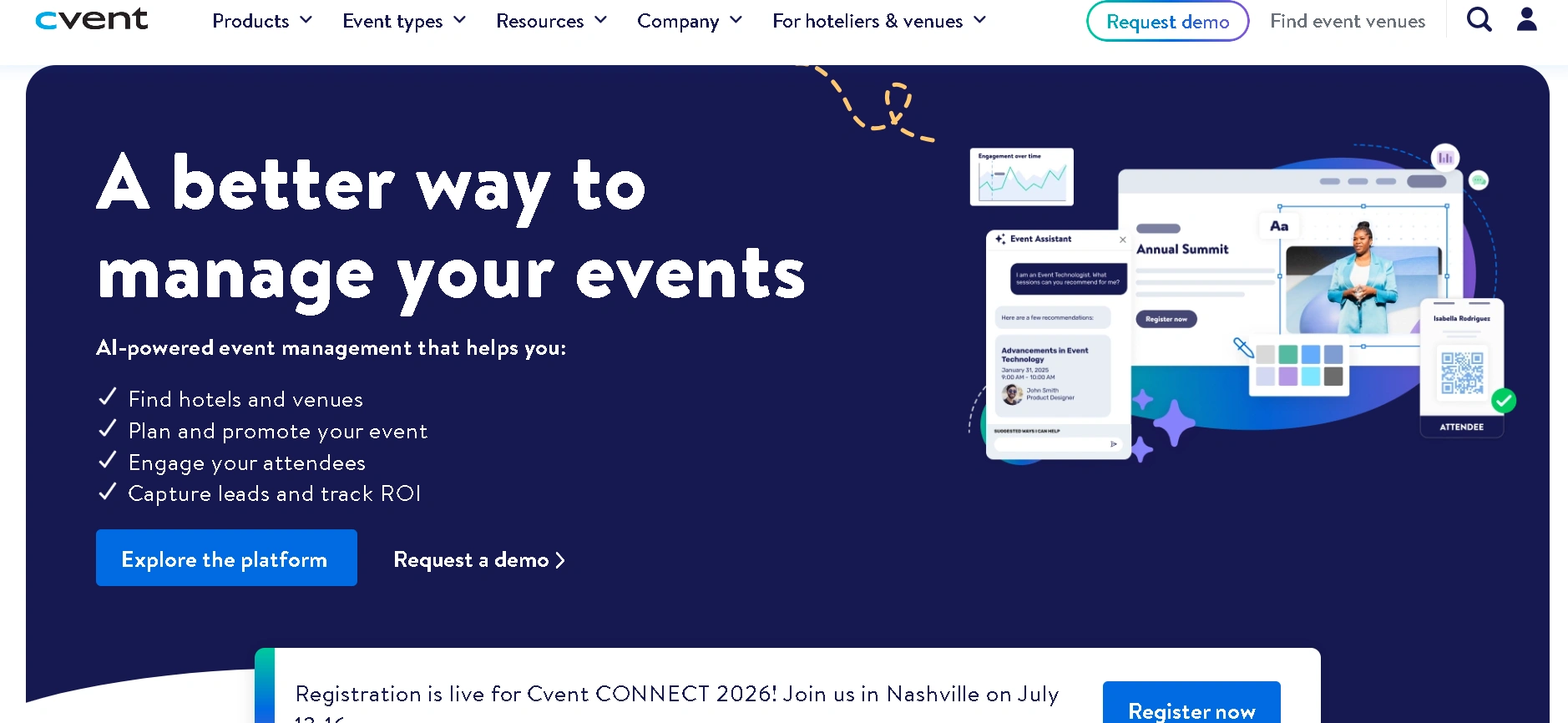 Cvent Homepage