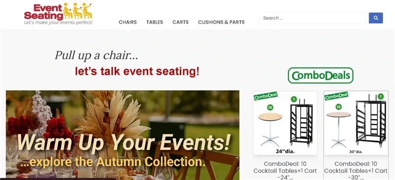 Event Seating Homepage