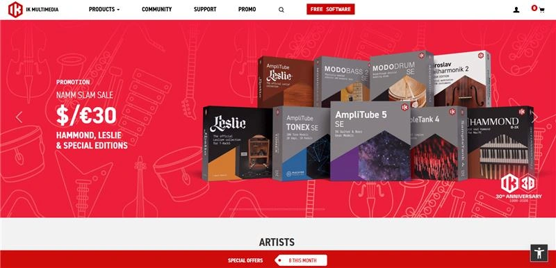 IK Multimedia affiliate program