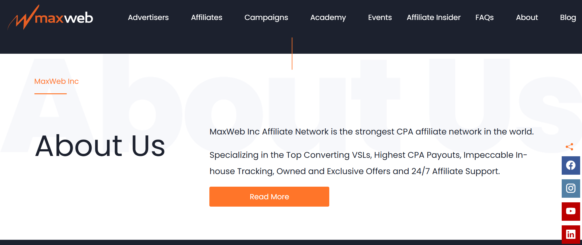 Maxweb Affiliate Network