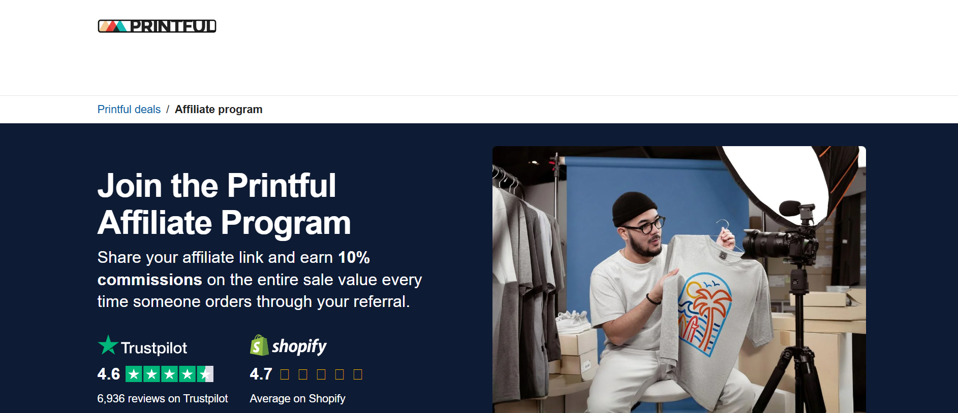 Printful Affiliate Program