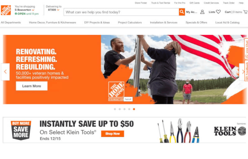 Home depot
