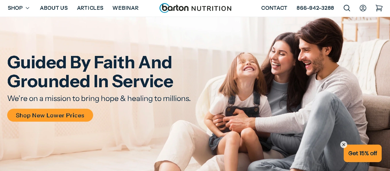 Bartan Nutrition Affiliate Programs