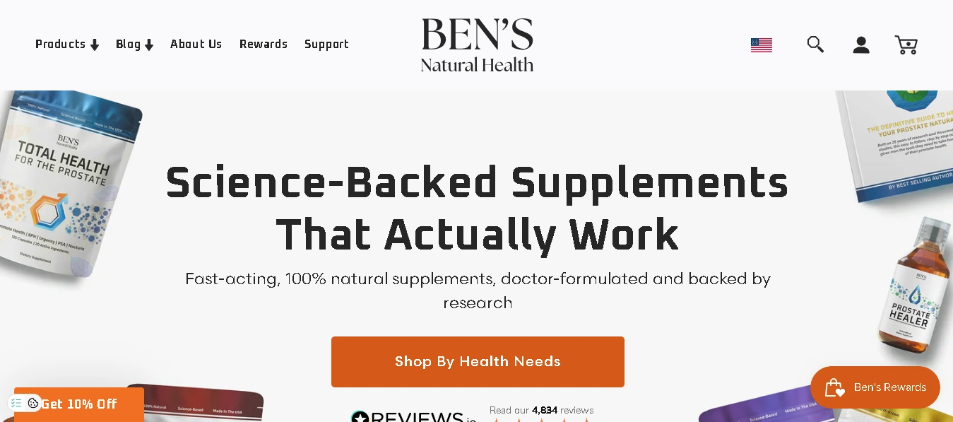 Ben'z Natural Affiliate Programs