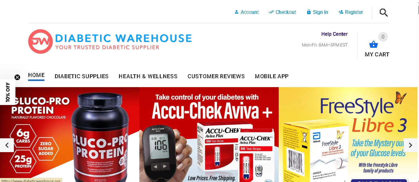Diabetic Warehouse Affiliate Programs