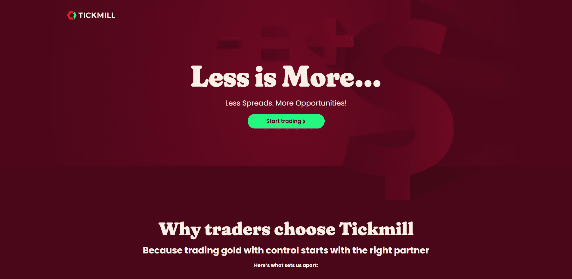 Tickmill Affiliate Program