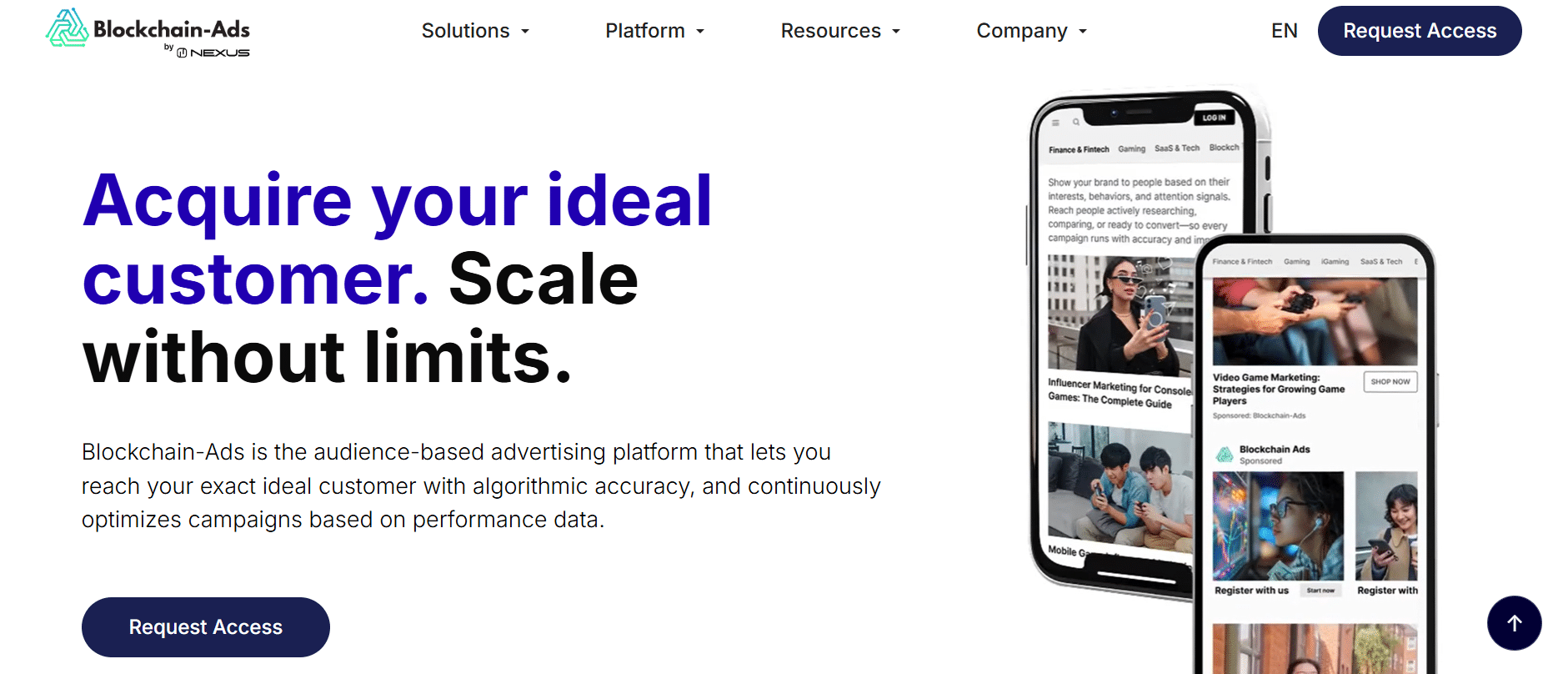 Blockchain Ads