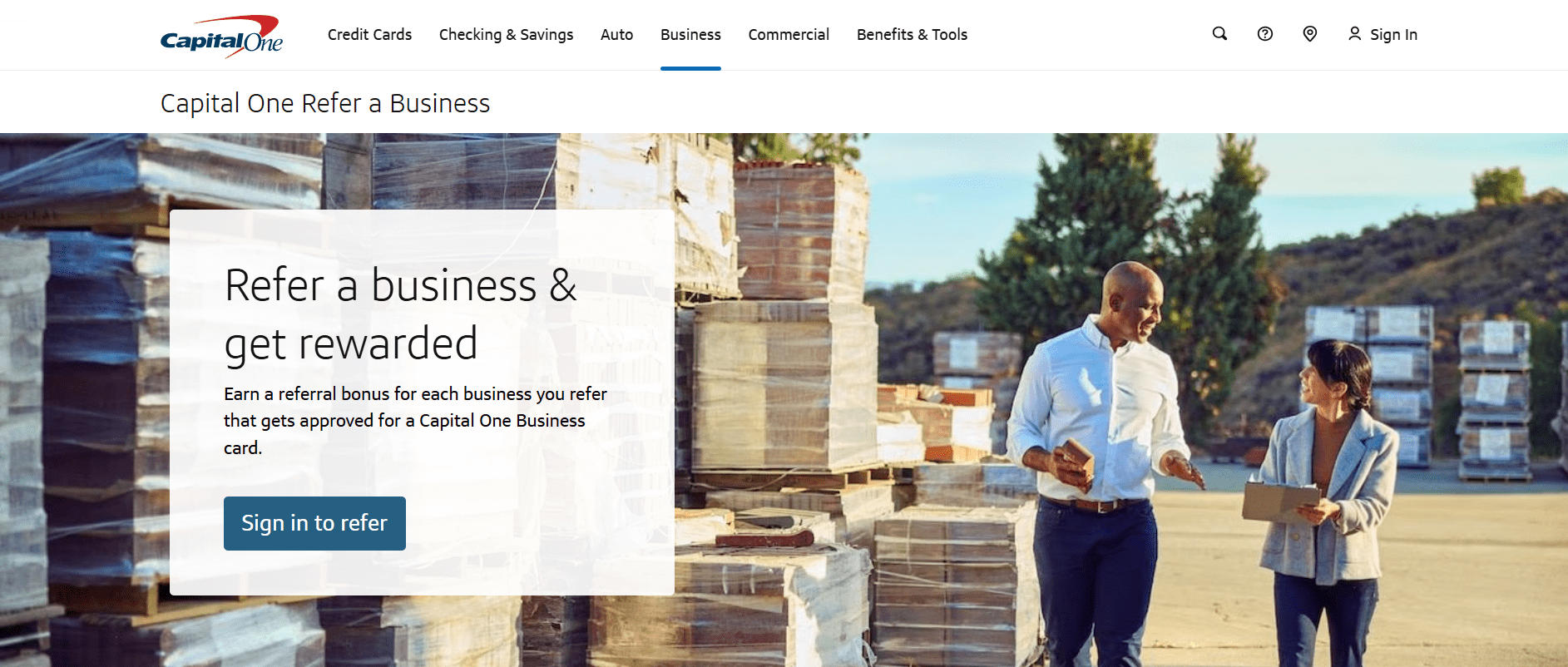 CapitalOne affiliate program