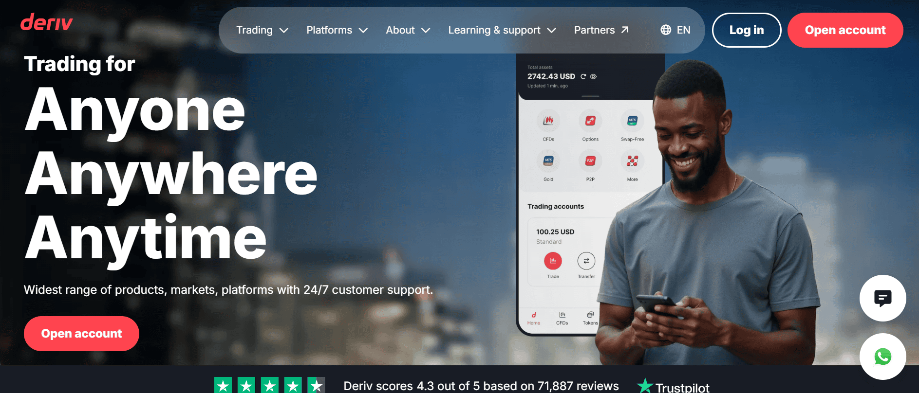 Deriv Affiliate Program
