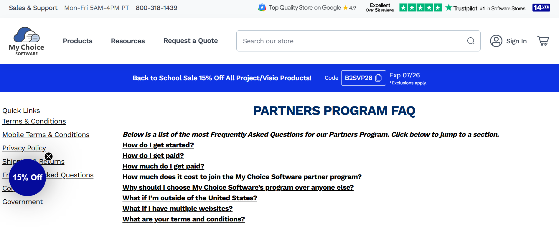 My Choice Affiliate Program