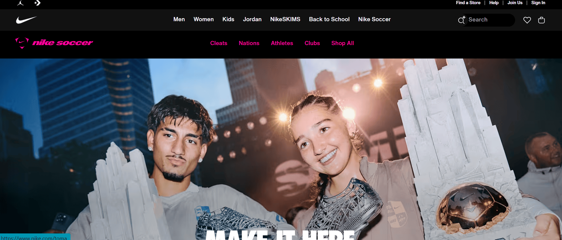Nike Soccer affiliate program