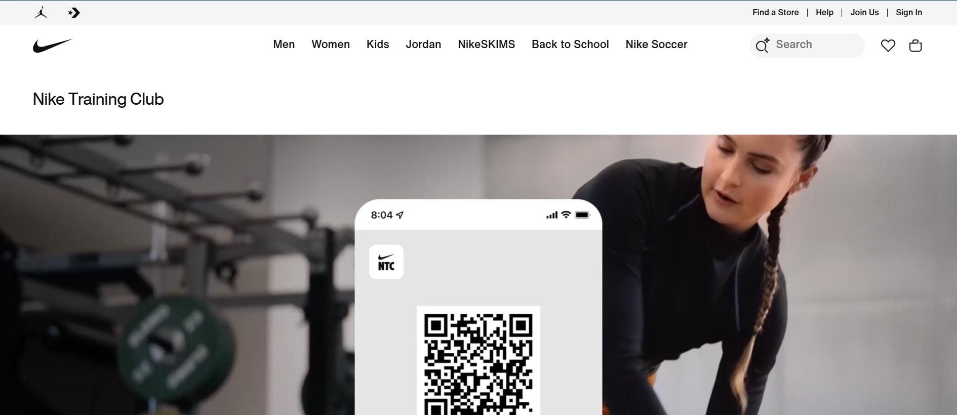 Nike training club