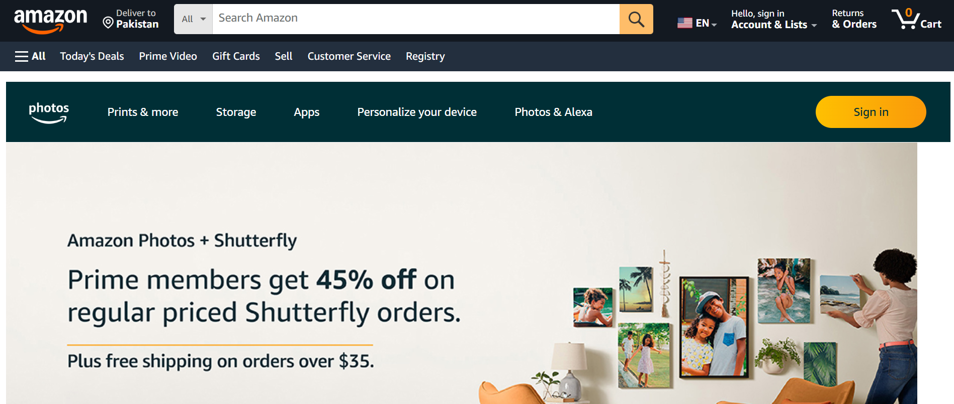 Amazon Prints Affiliate Program