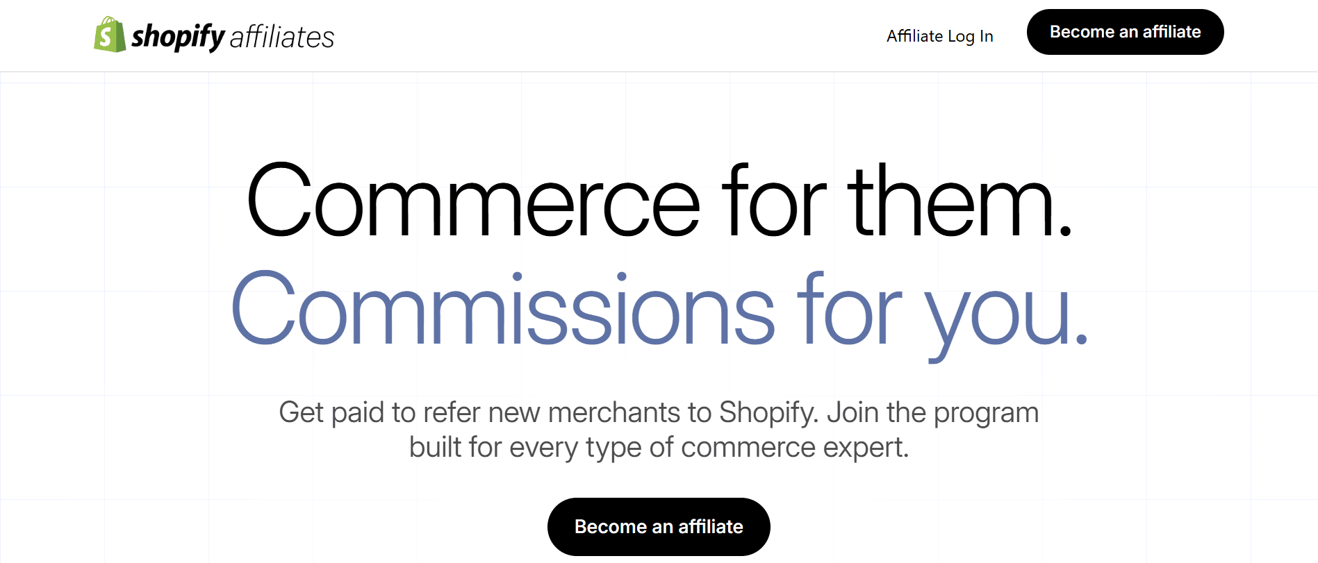 Shopify Affiliate Program