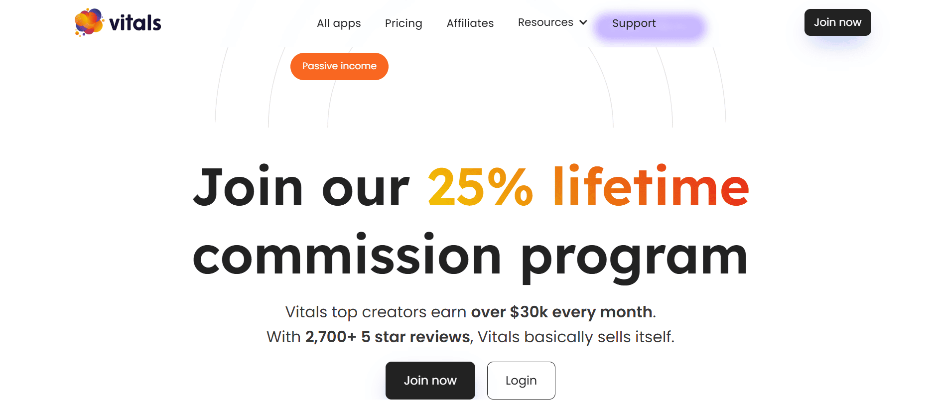 Vitals Affiliate Program